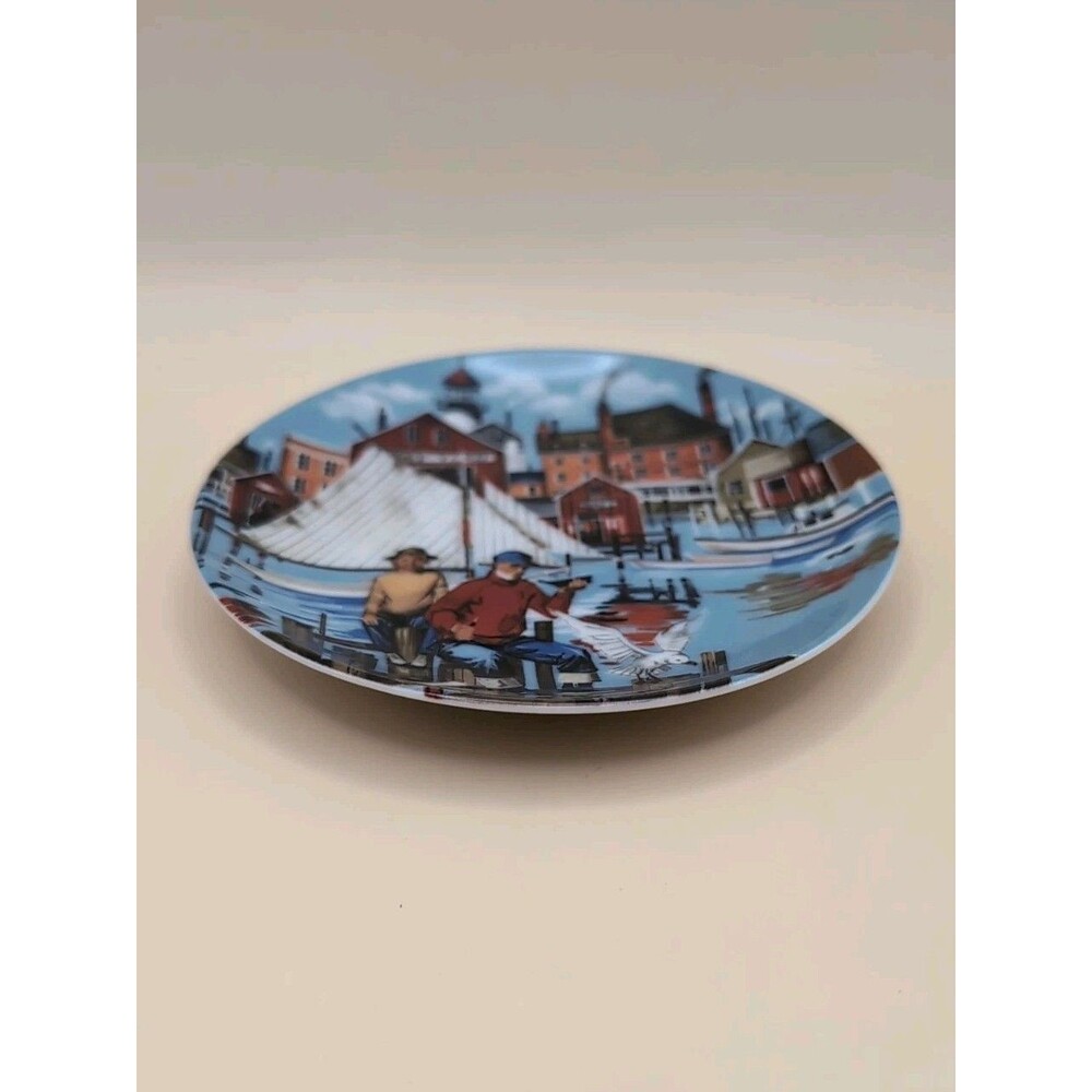 Avon American Portraits Plate Collection The East 1985 The East Decorative 4" - Picture 5 of 5